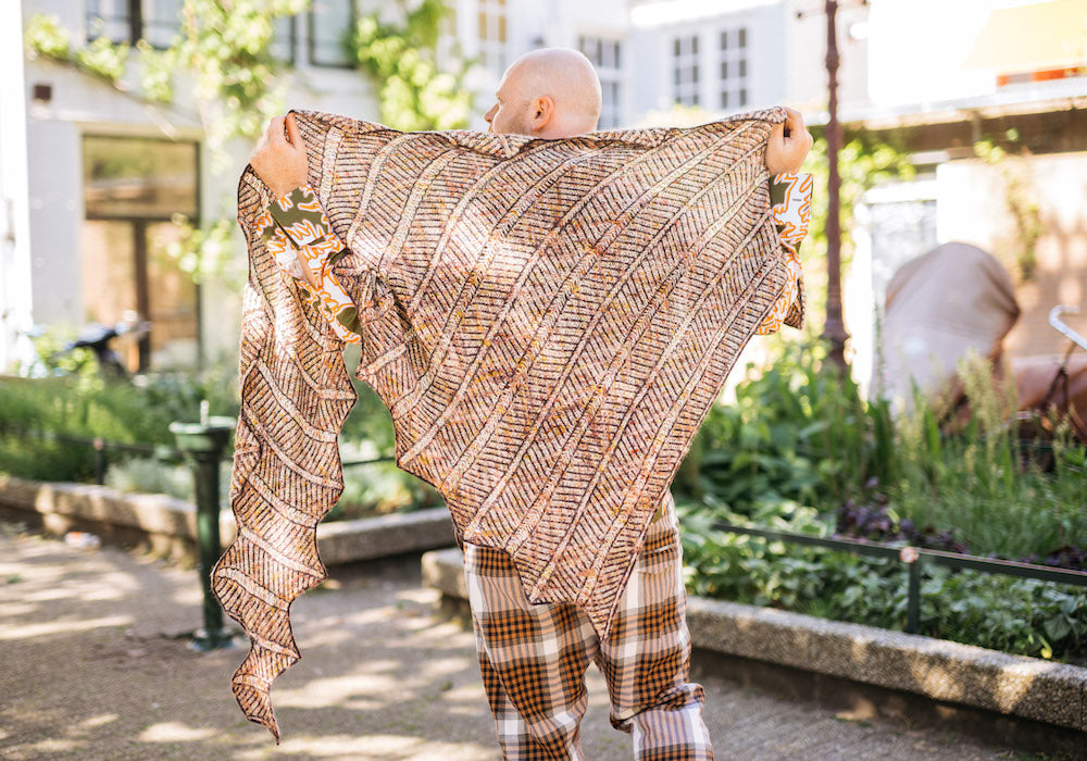 Briochevron Shawl