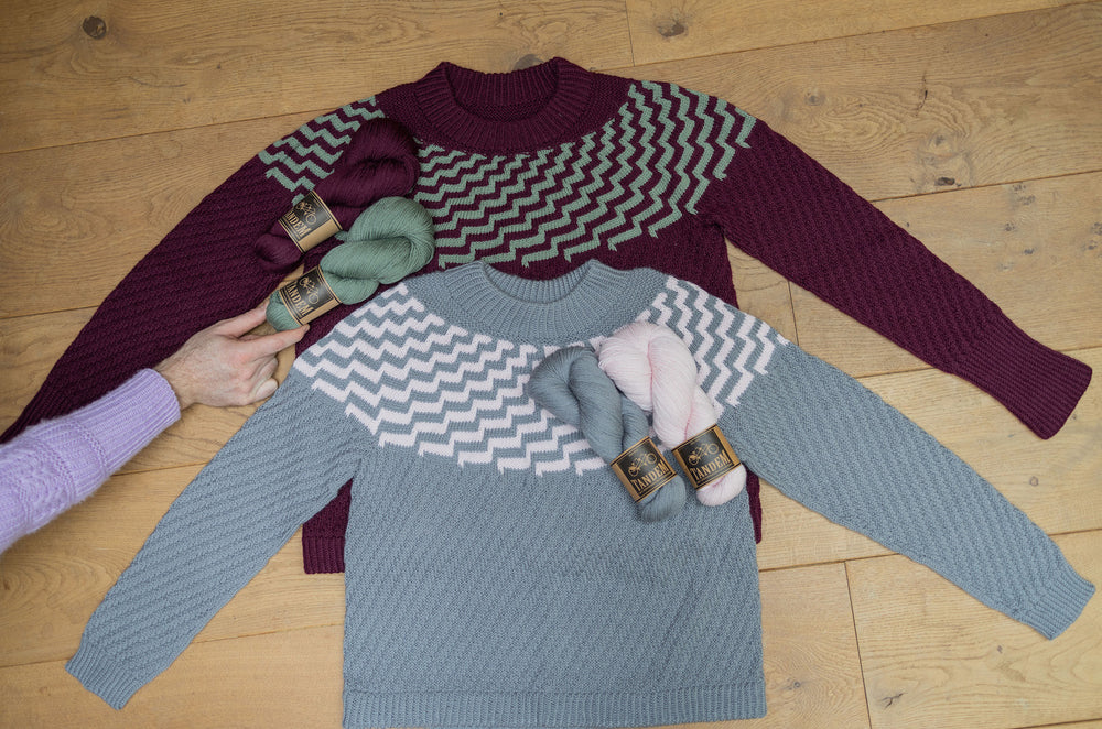 Contrast Blast Sweater