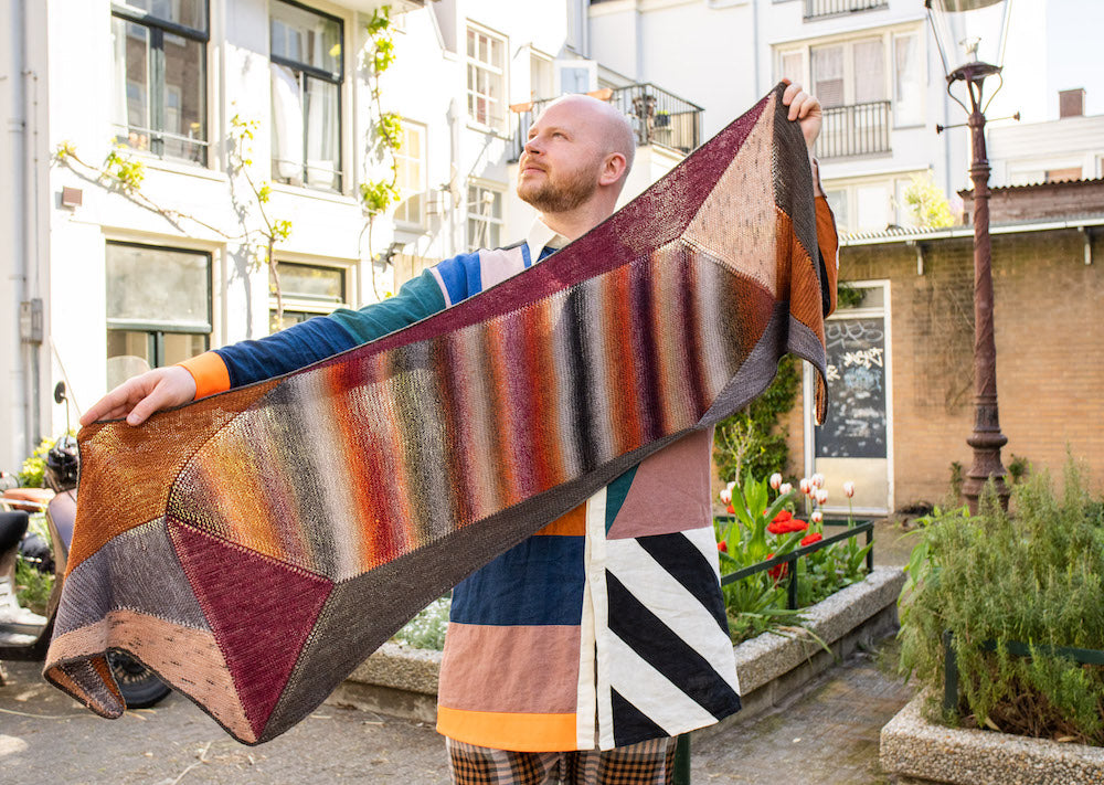 Crystal Fragments Shawl