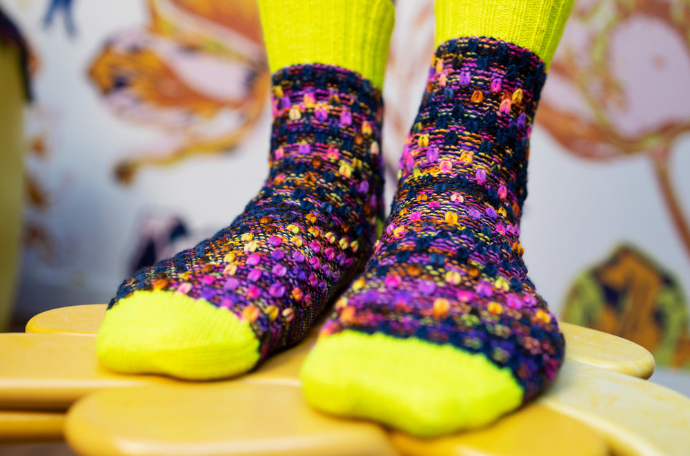 Dancing Droplet Socks