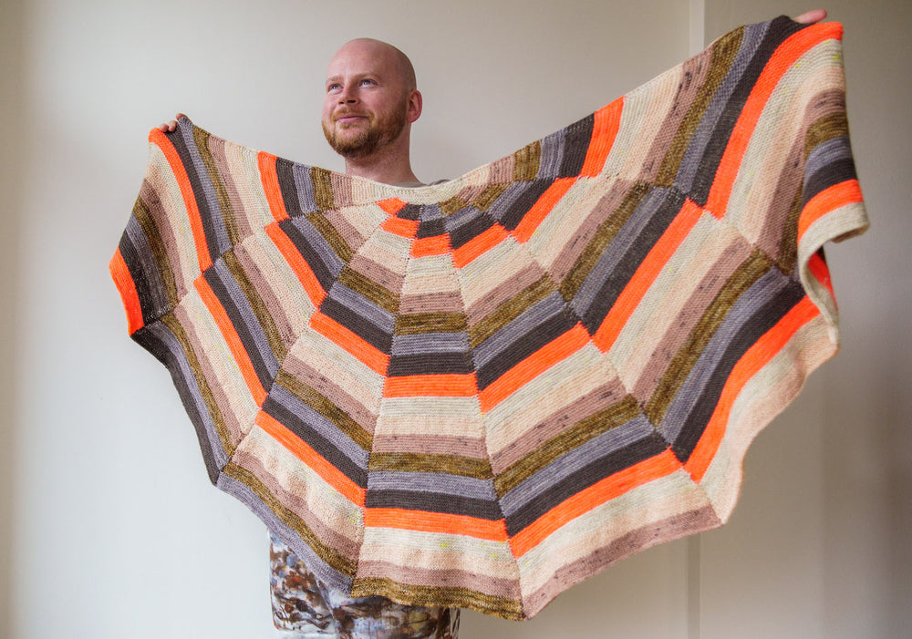 Fragmentation Shawl