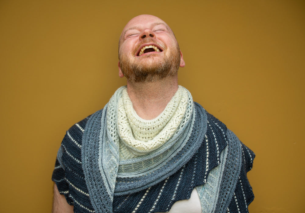 HKAL 2023 - Glittering Snowscape Shawl