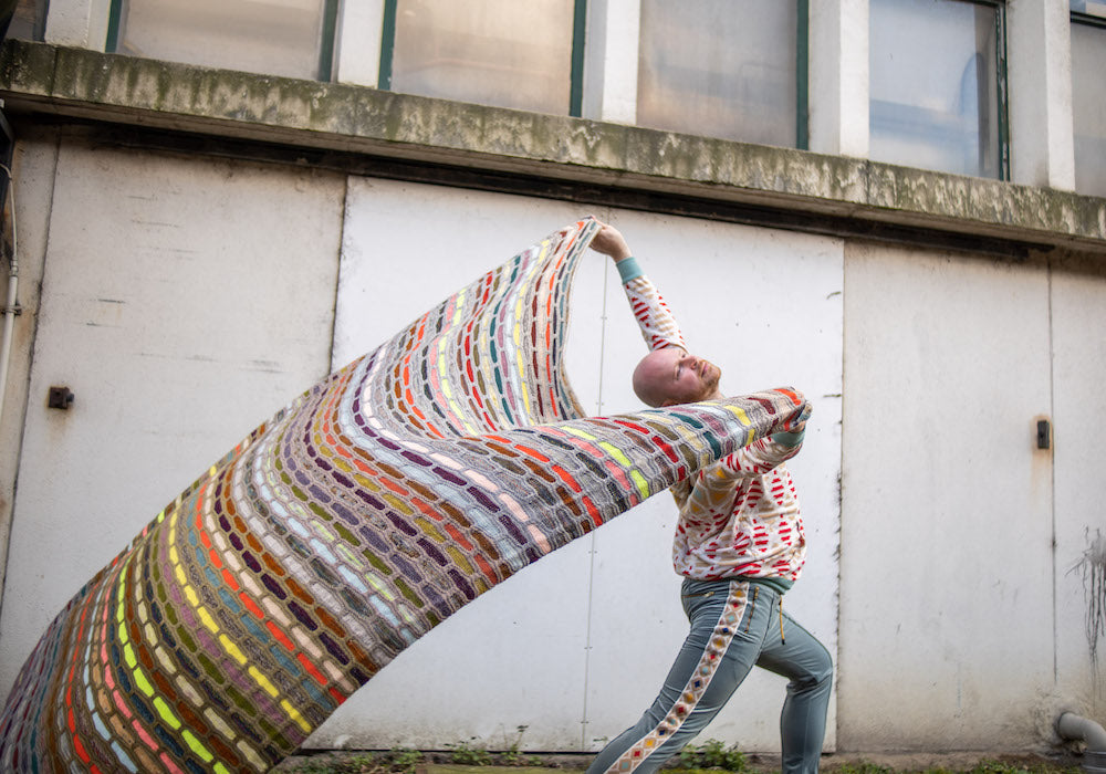 Painting Bricks Blanket