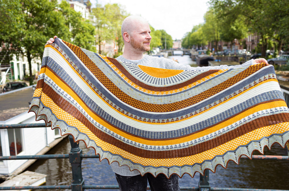 Quirky Quintet Shawl
