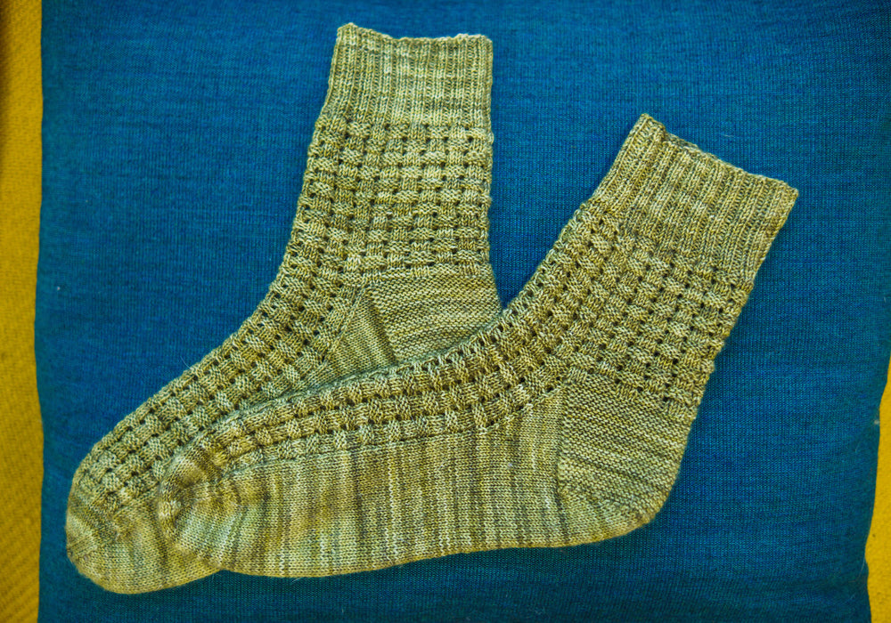 The Basketweaver Socks