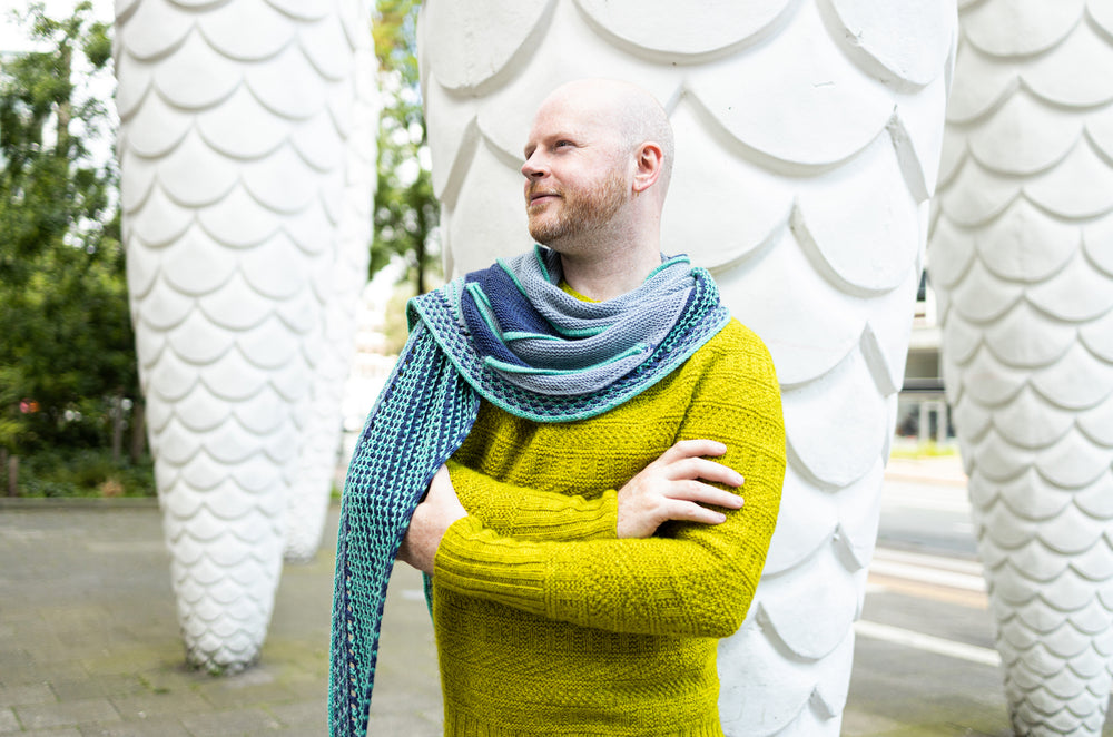 Welted Incline Shawl