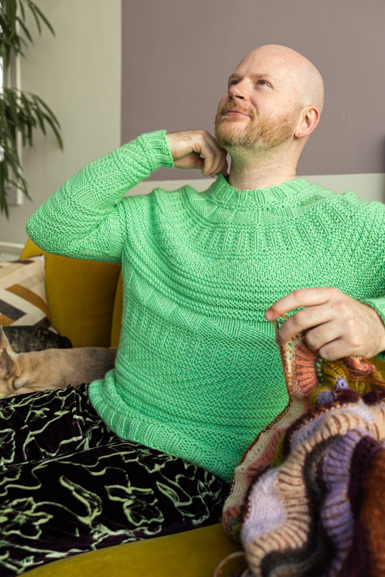 Cargo Collage Sweater