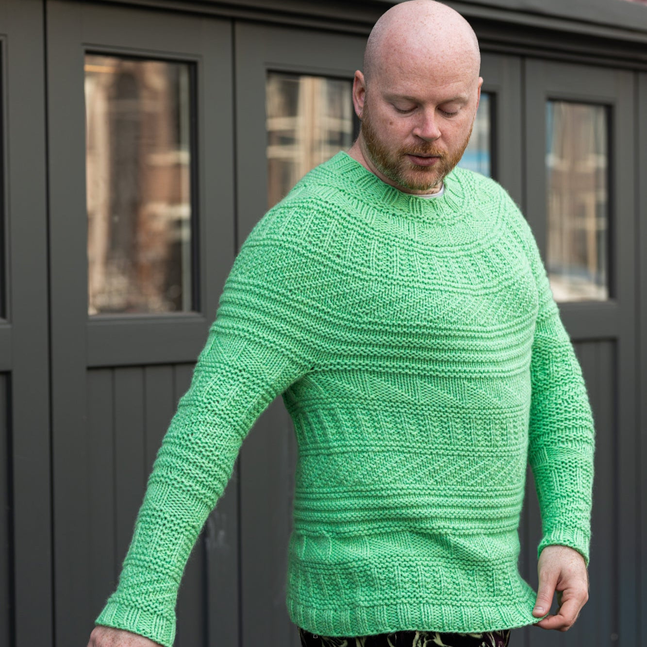 Cargo Collage Sweater