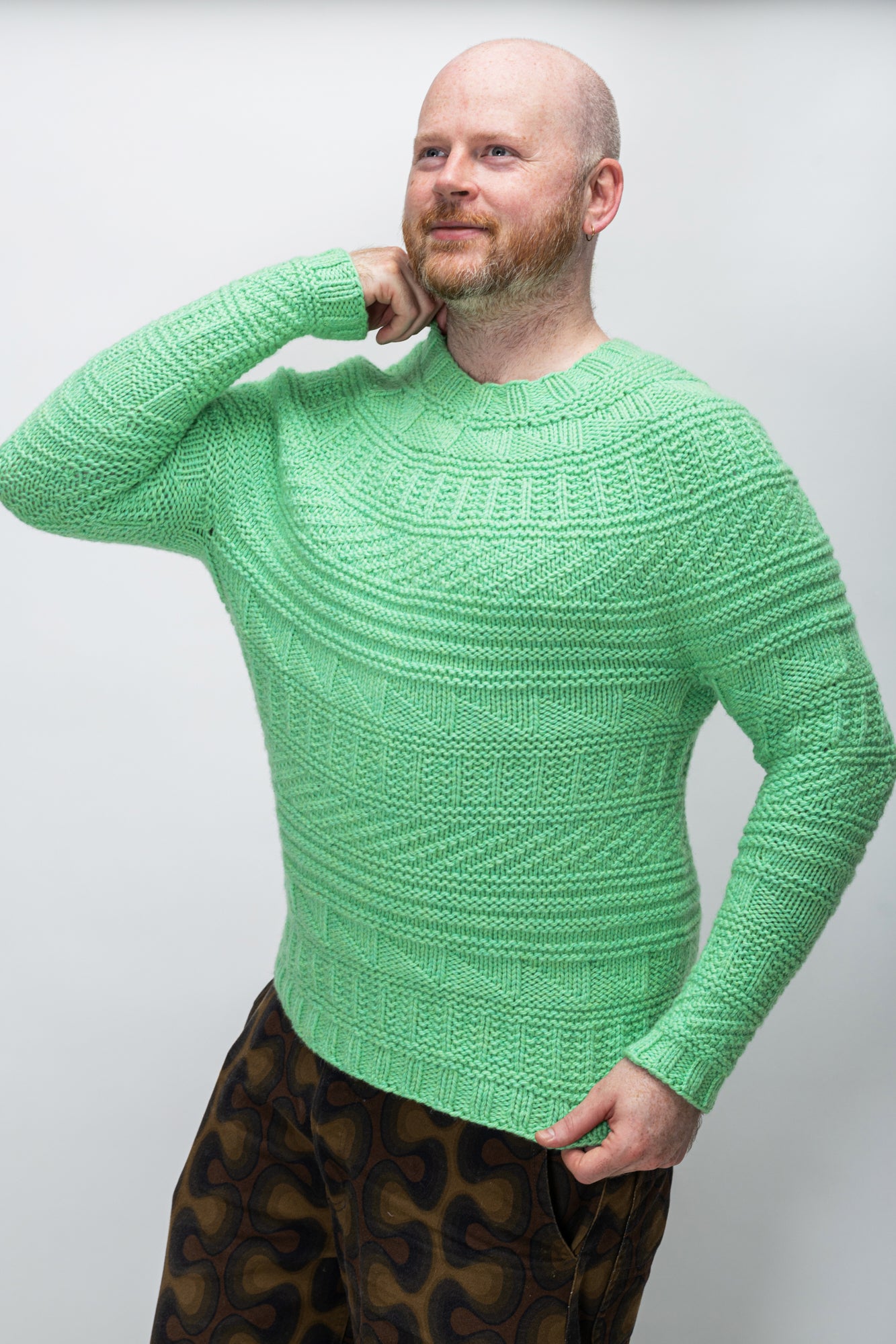 Cargo Collage Sweater