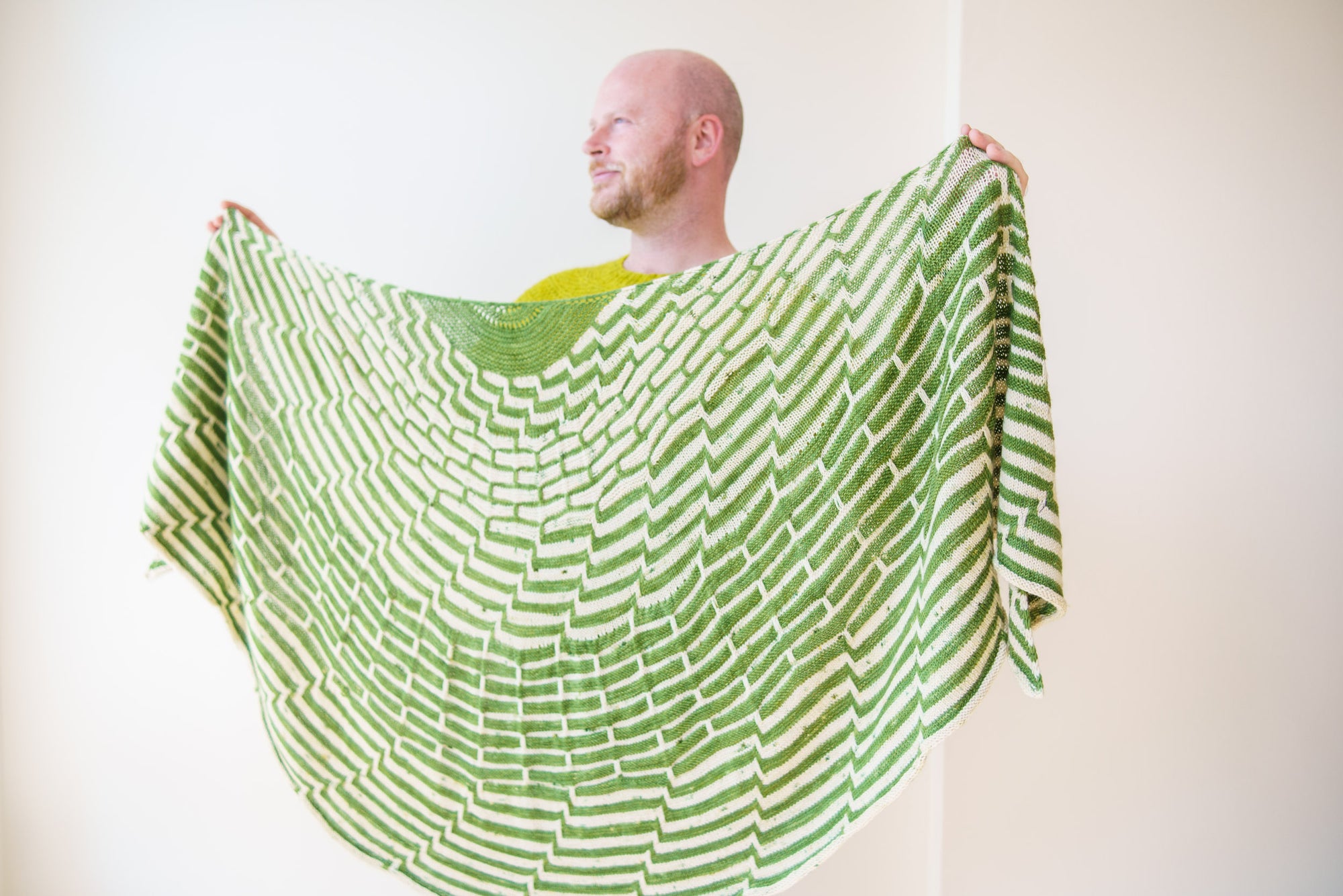 Contrast Blast Shawl