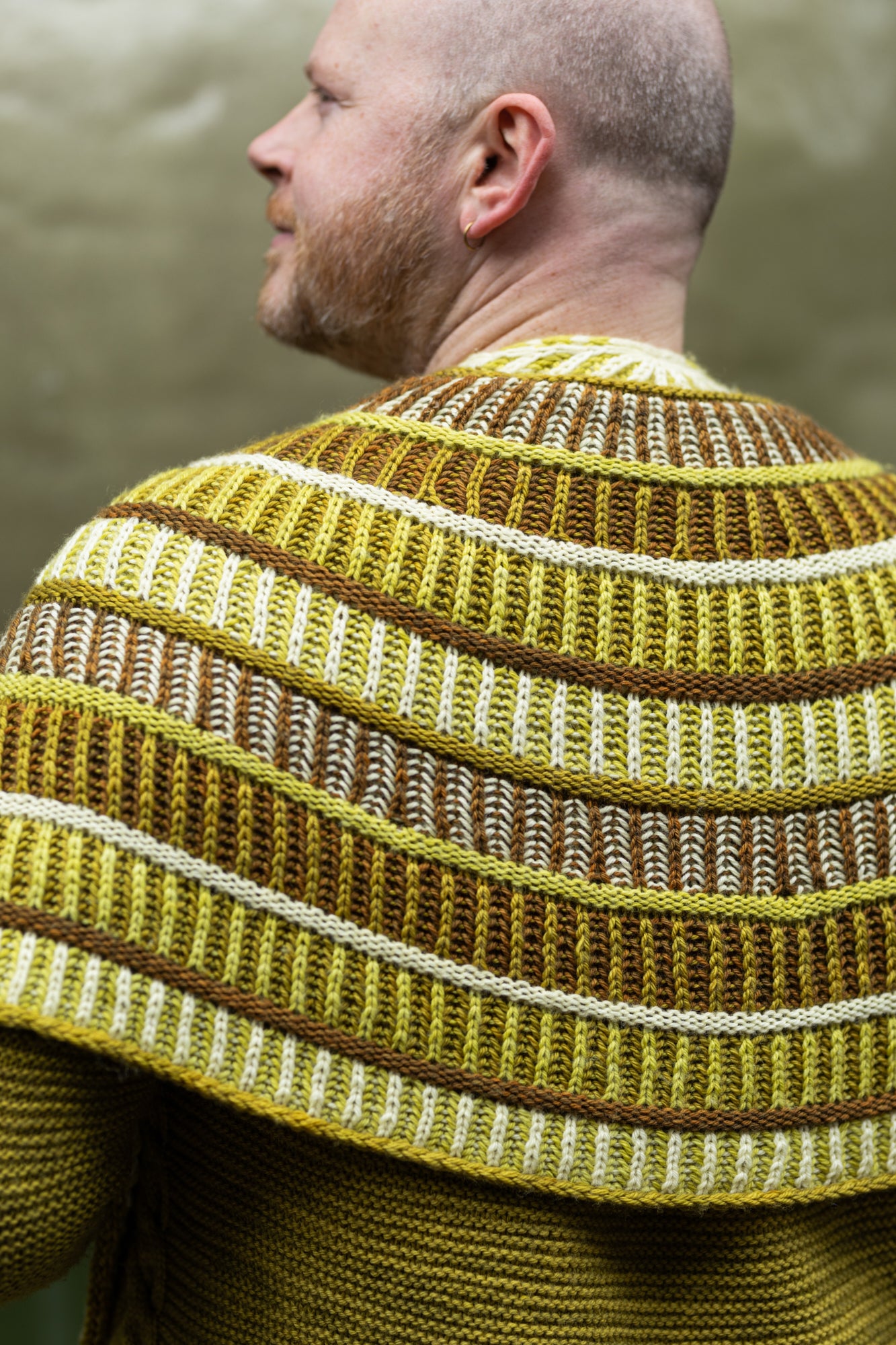 Cool Column Collected Shawl
