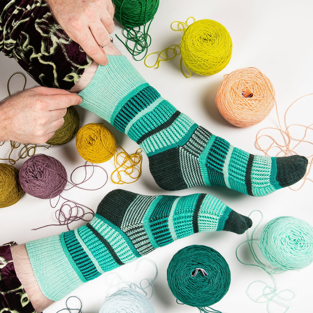 Cool Column Collected Socks