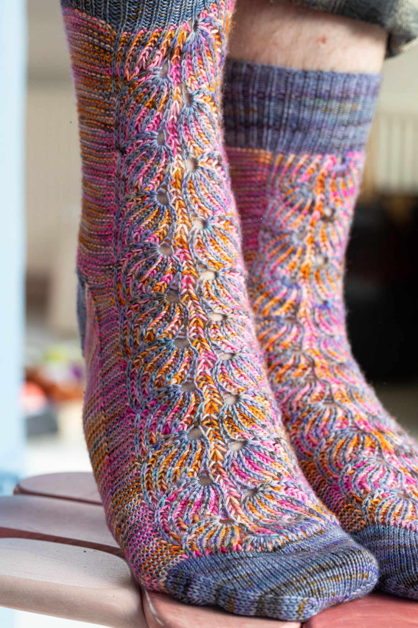 Flying Foxtail Socks
