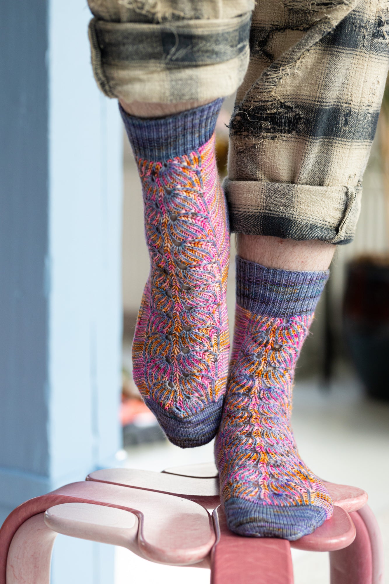 Flying Foxtail Socks