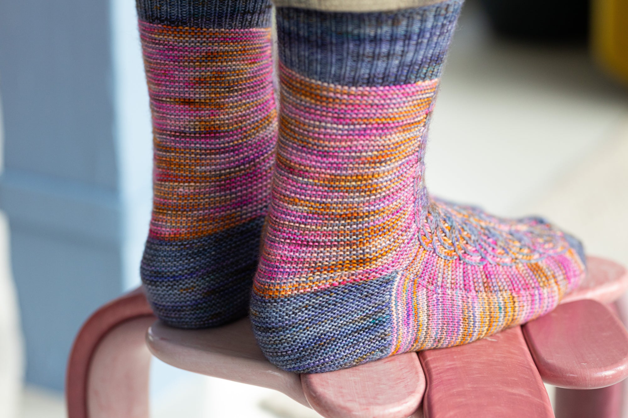 Flying Foxtail Socks