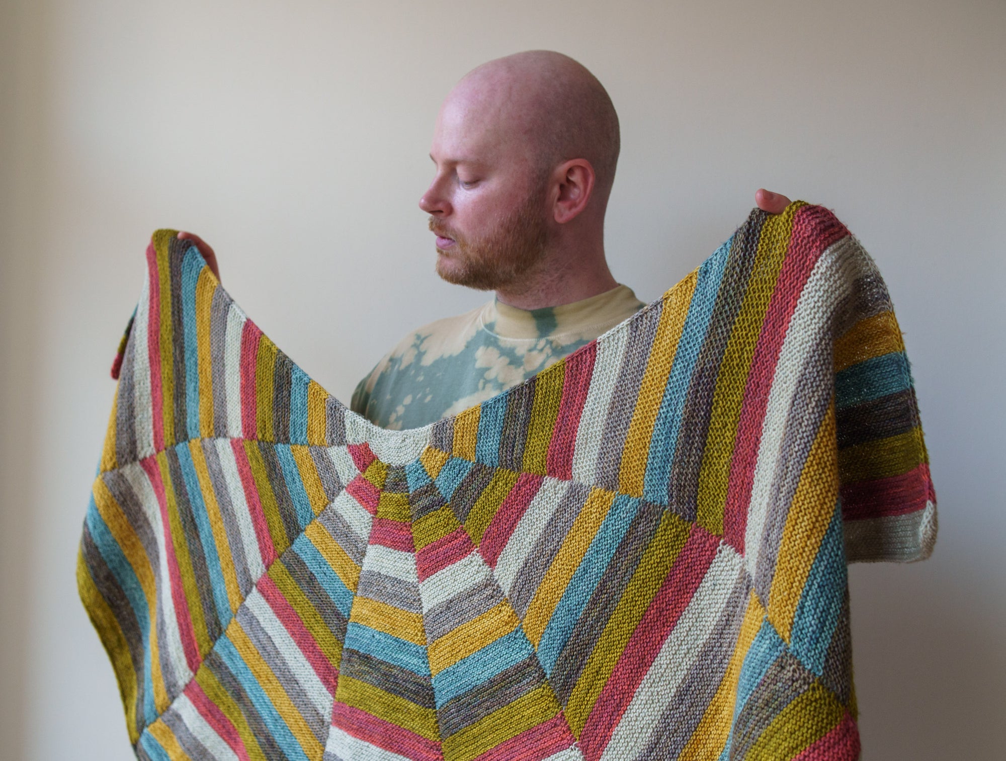 Fragmentation Shawl