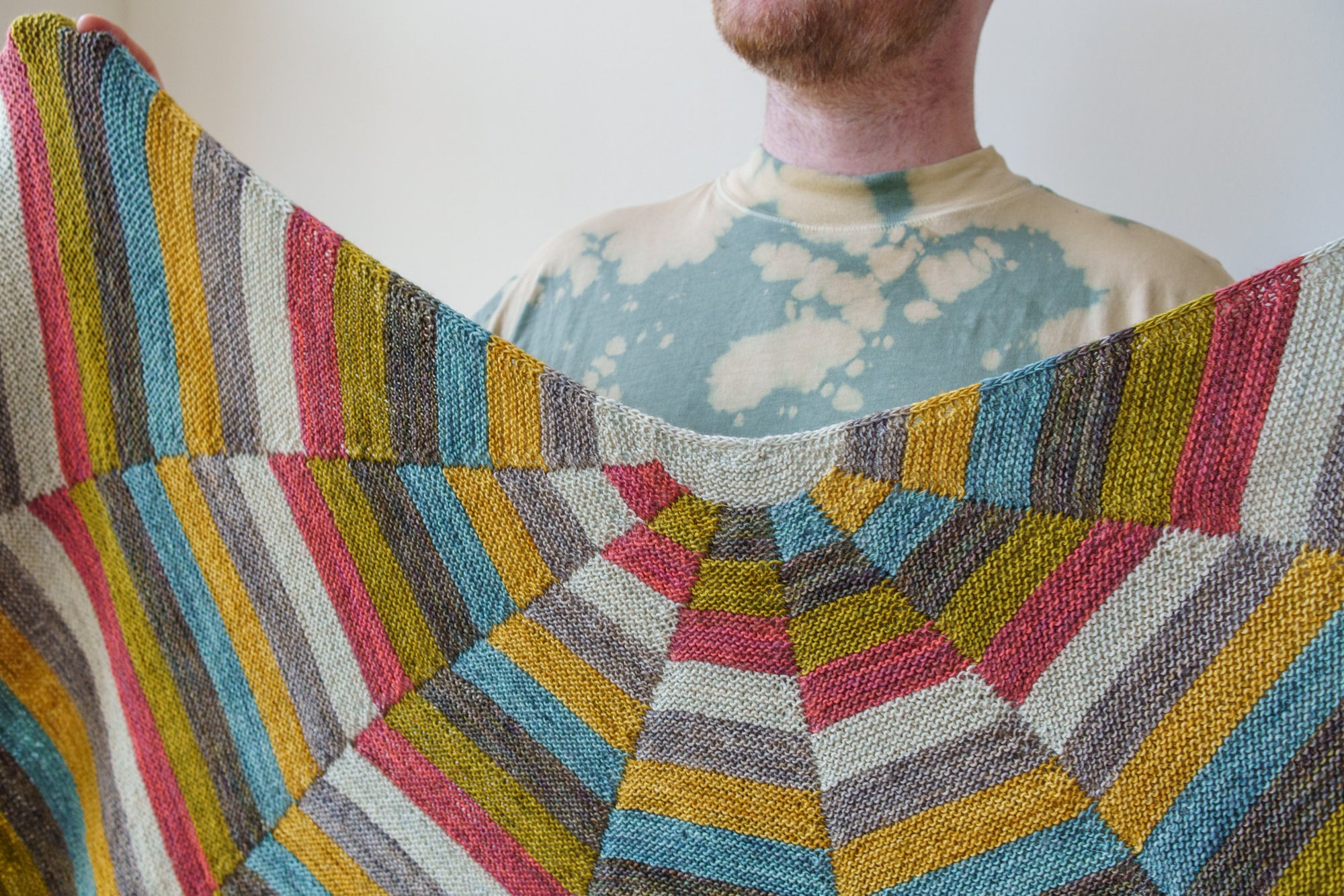 Fragmentation Shawl