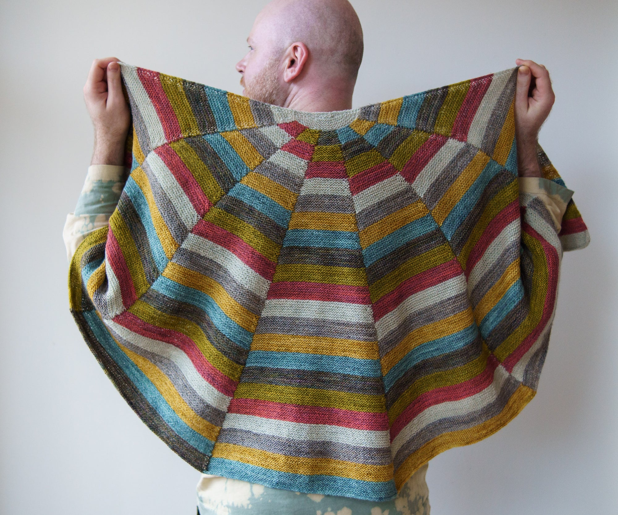 Fragmentation Shawl