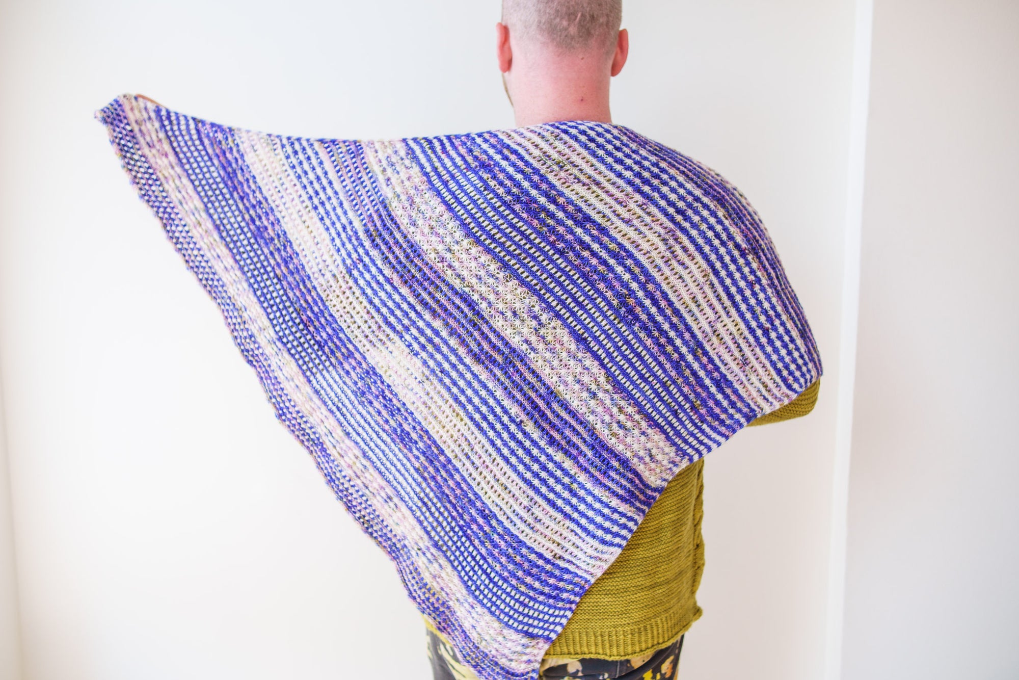 Frolicking Field Shawl