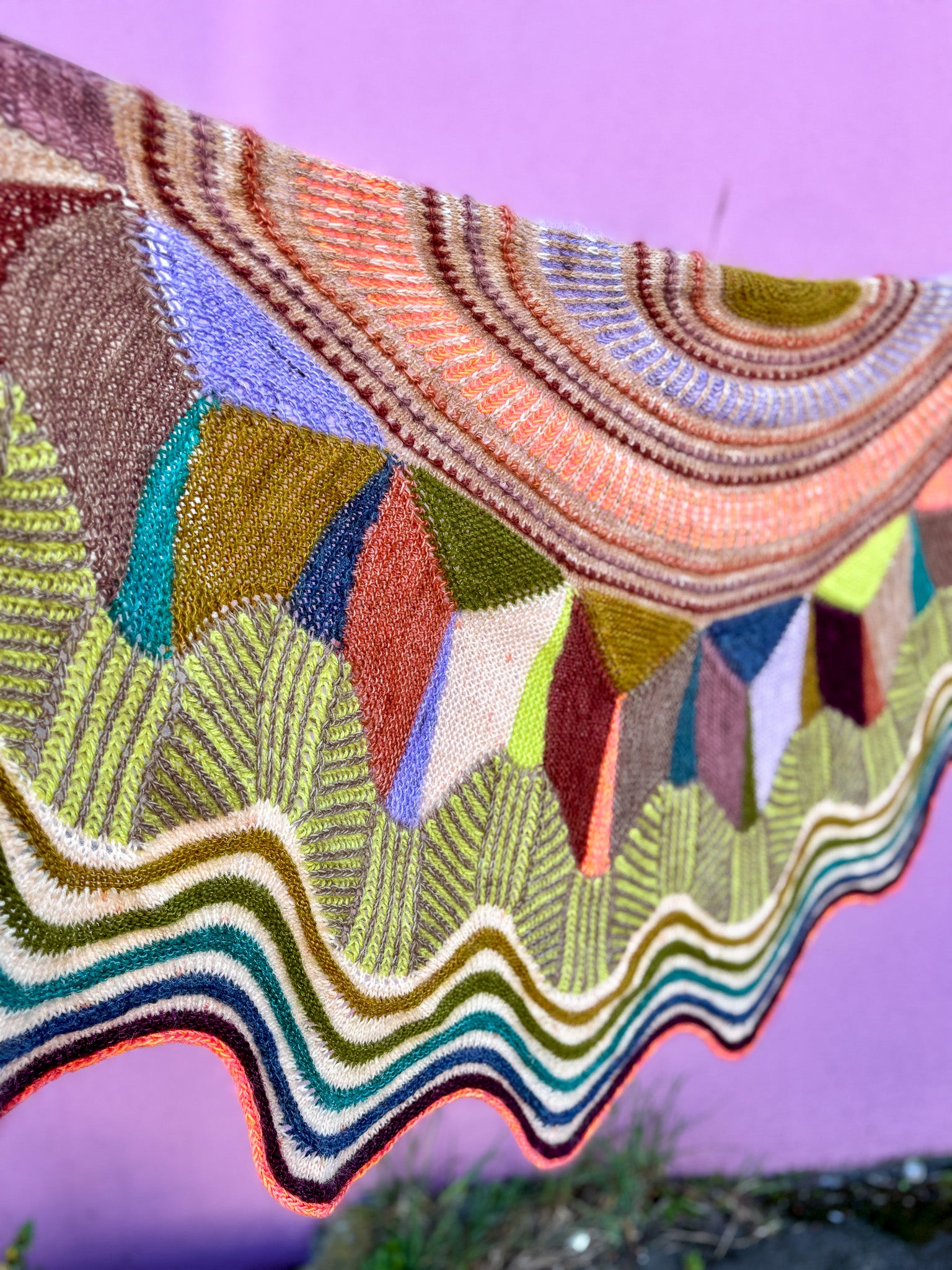 Houses of Reykjavik Shawl