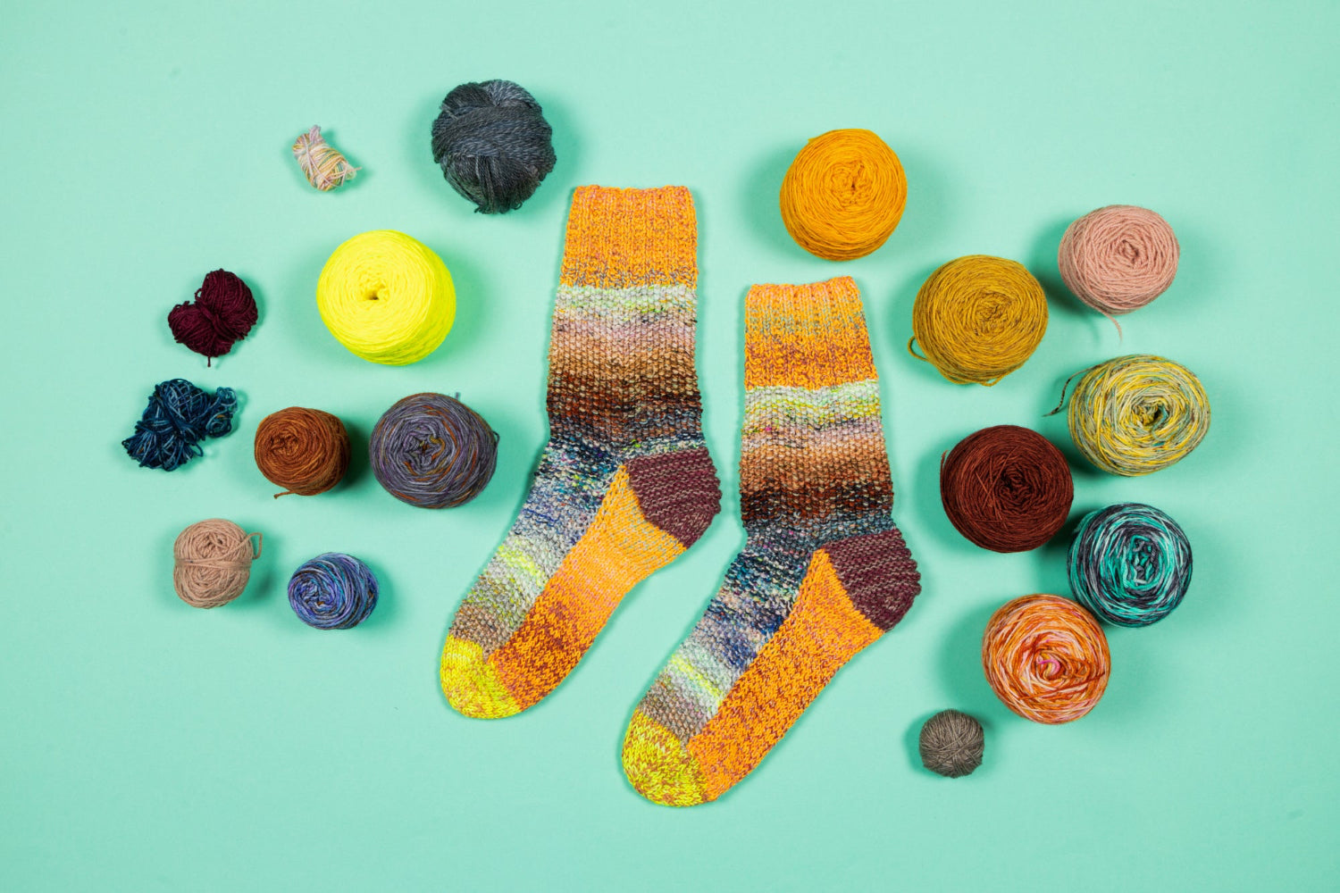 Marled Magic Socks