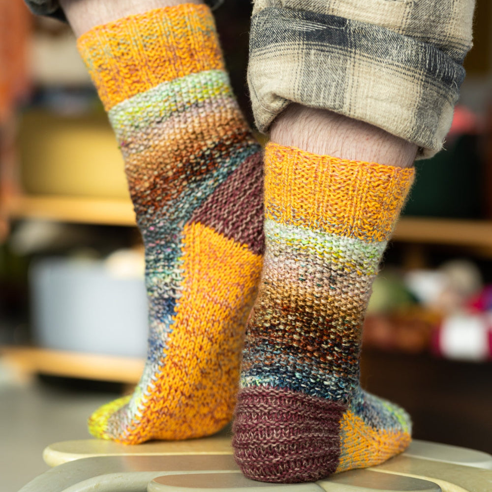 Marled Magic Socks