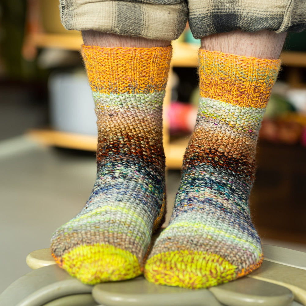 Marled Magic Socks