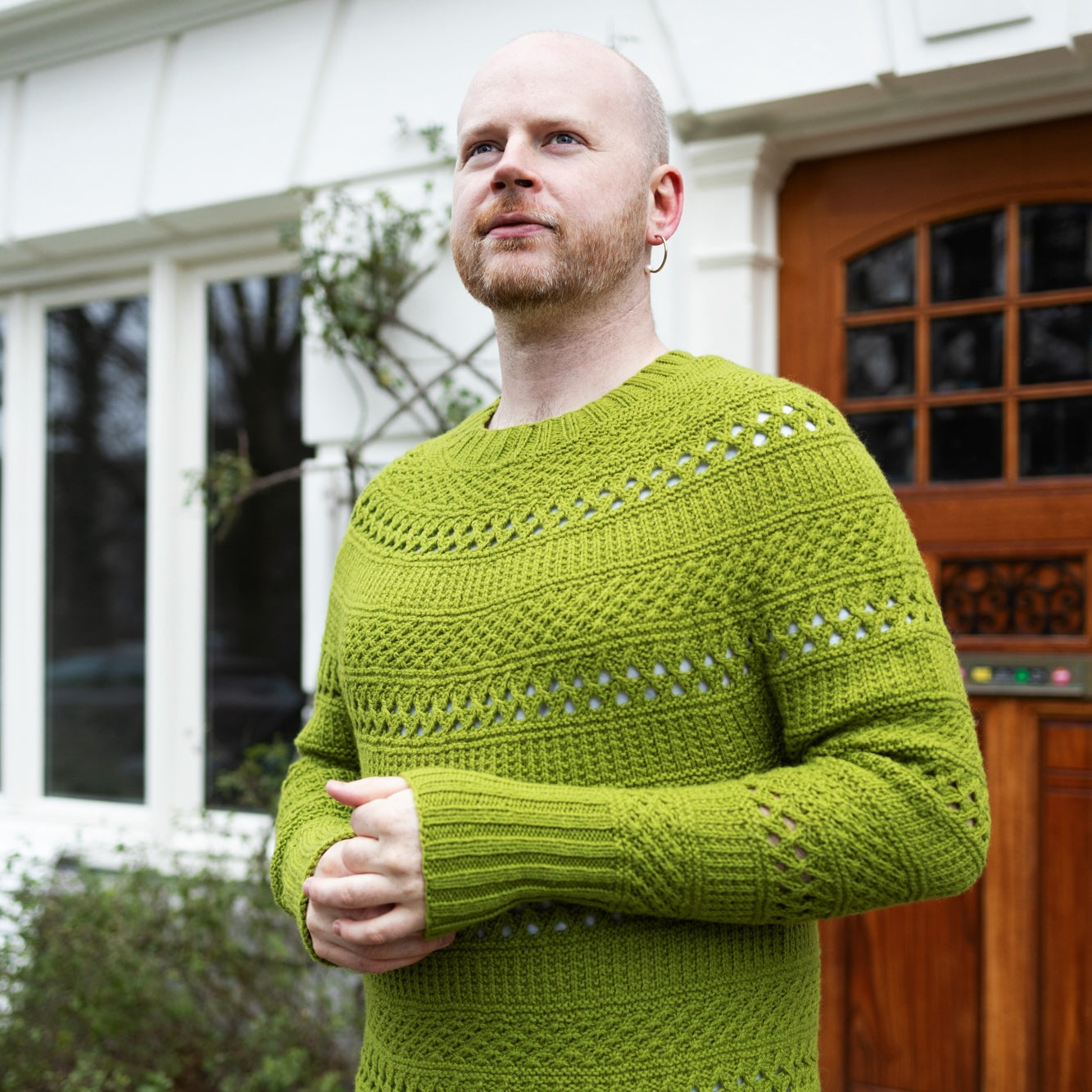 Mingling Daisies Sweater