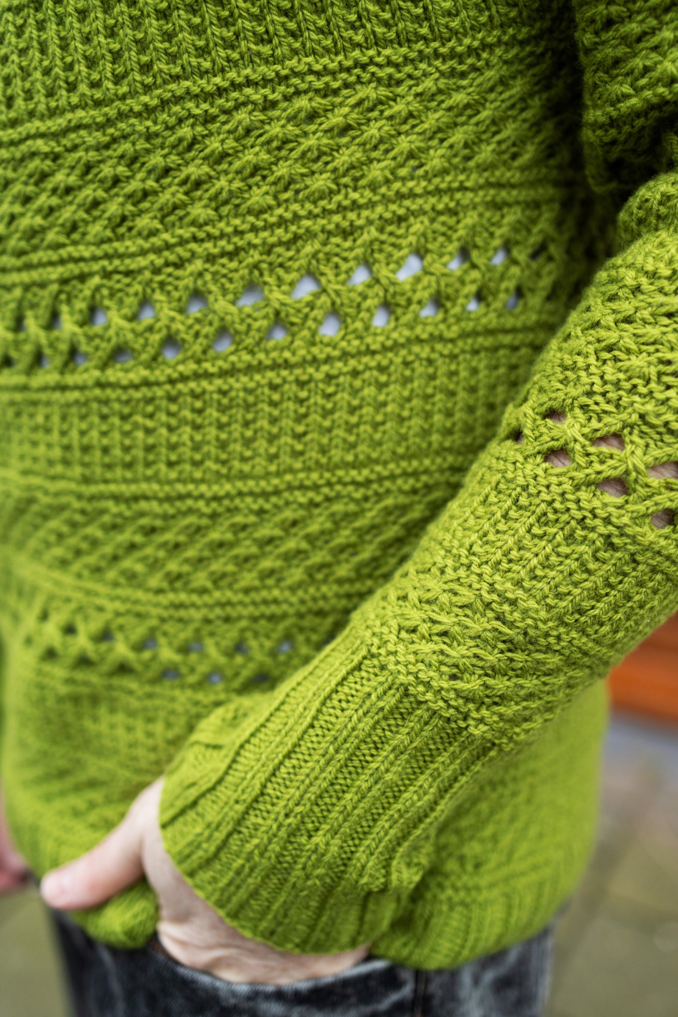 Mingling Daisies Sweater