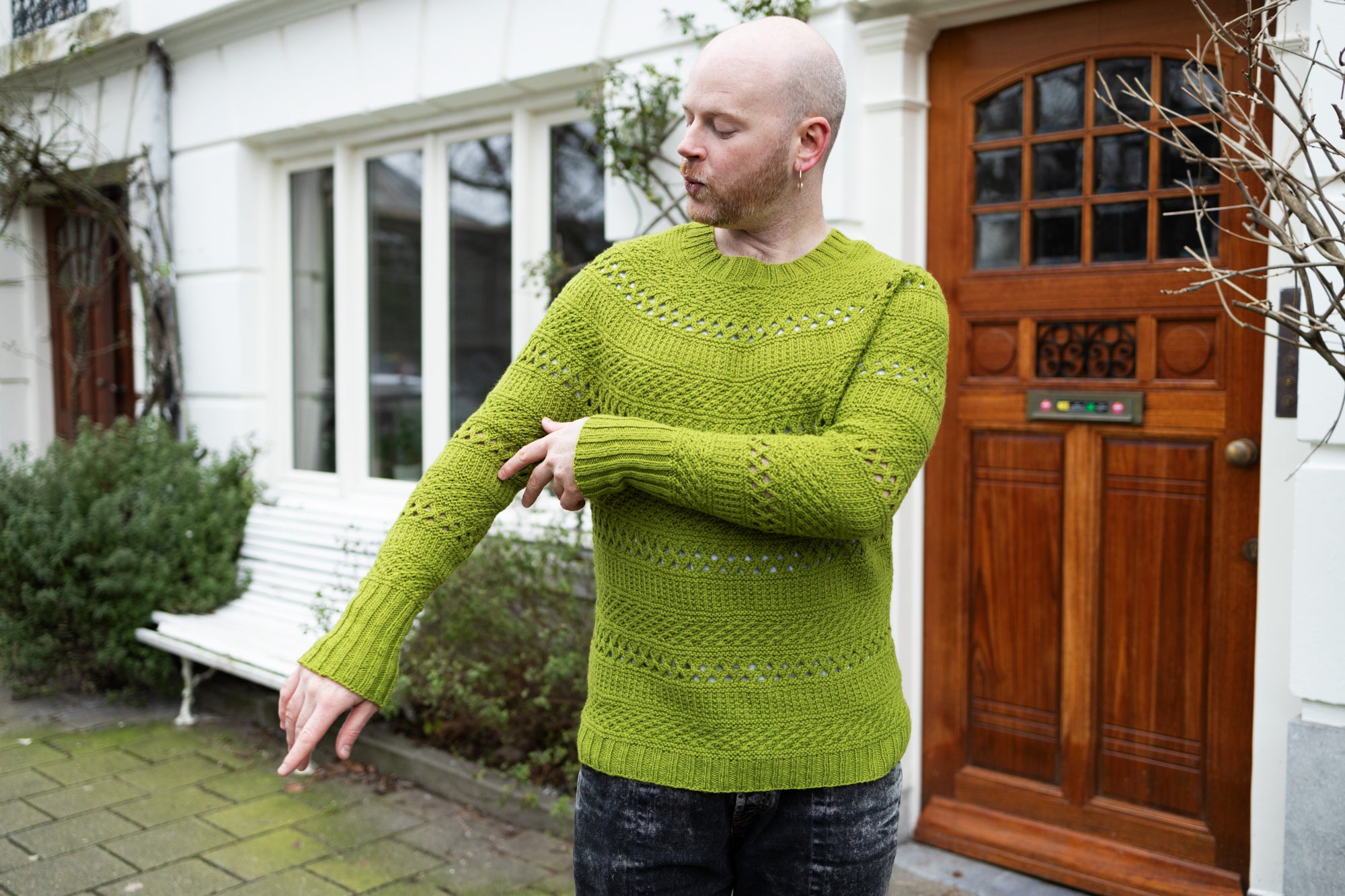 Mingling Daisies Sweater