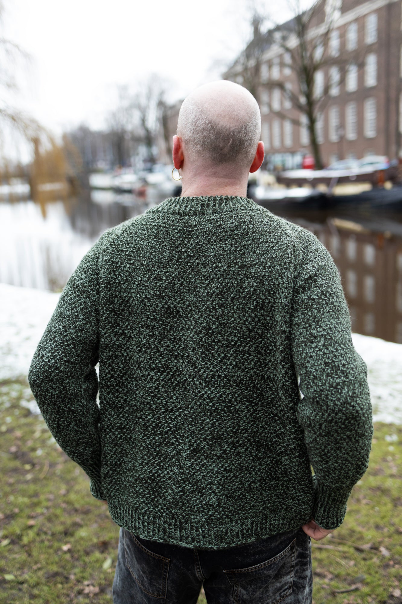 Mossy Marled Raglan