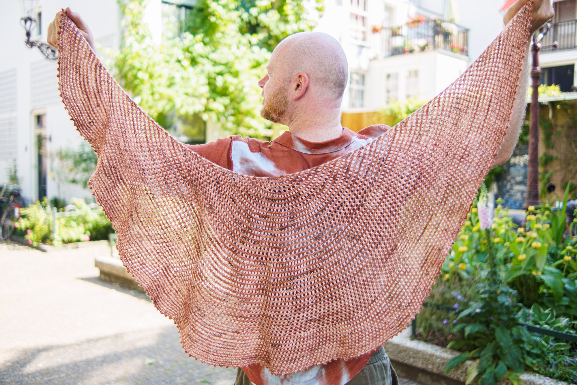 Swing into Spring Shawl