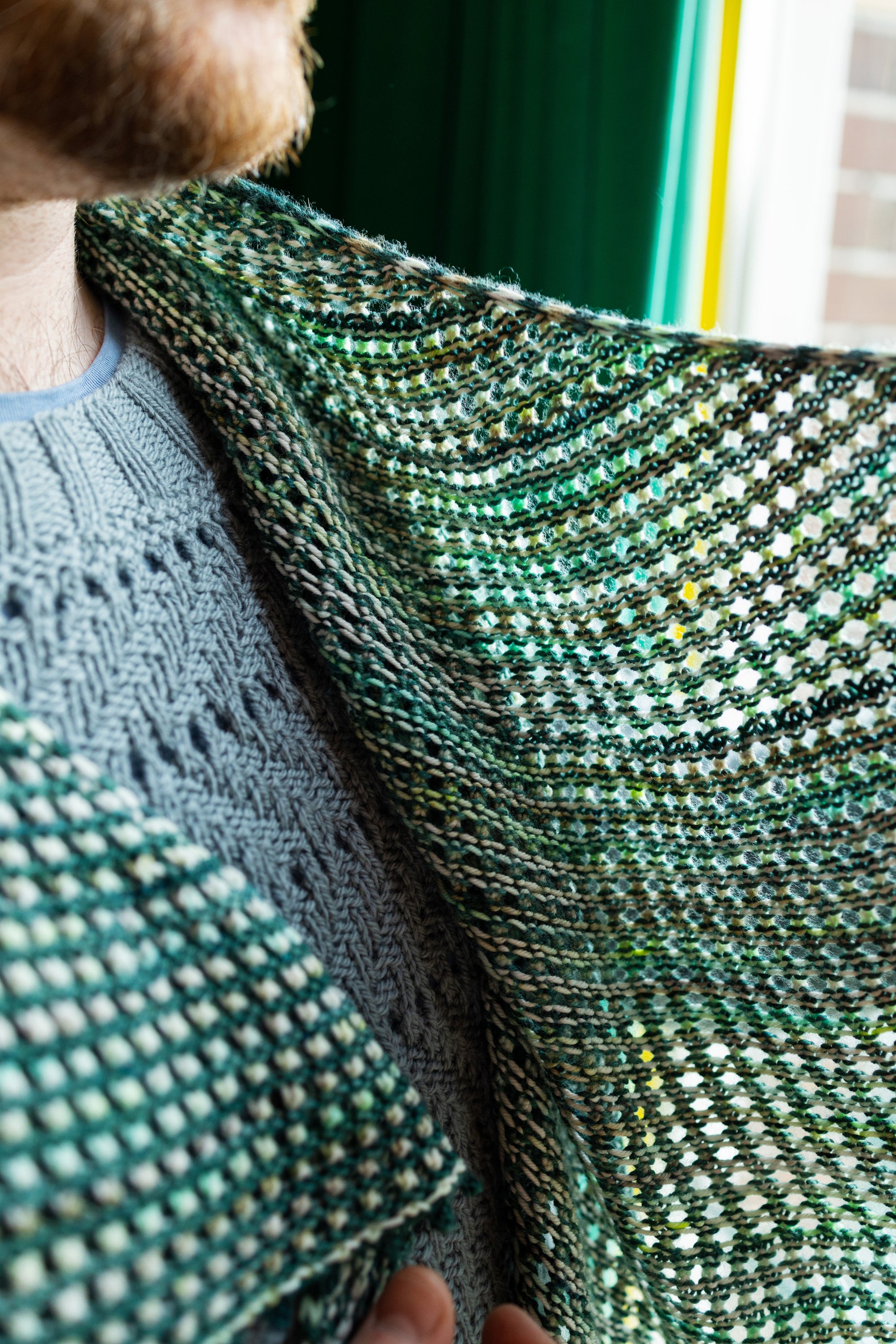 Swing into Spring Shawl
