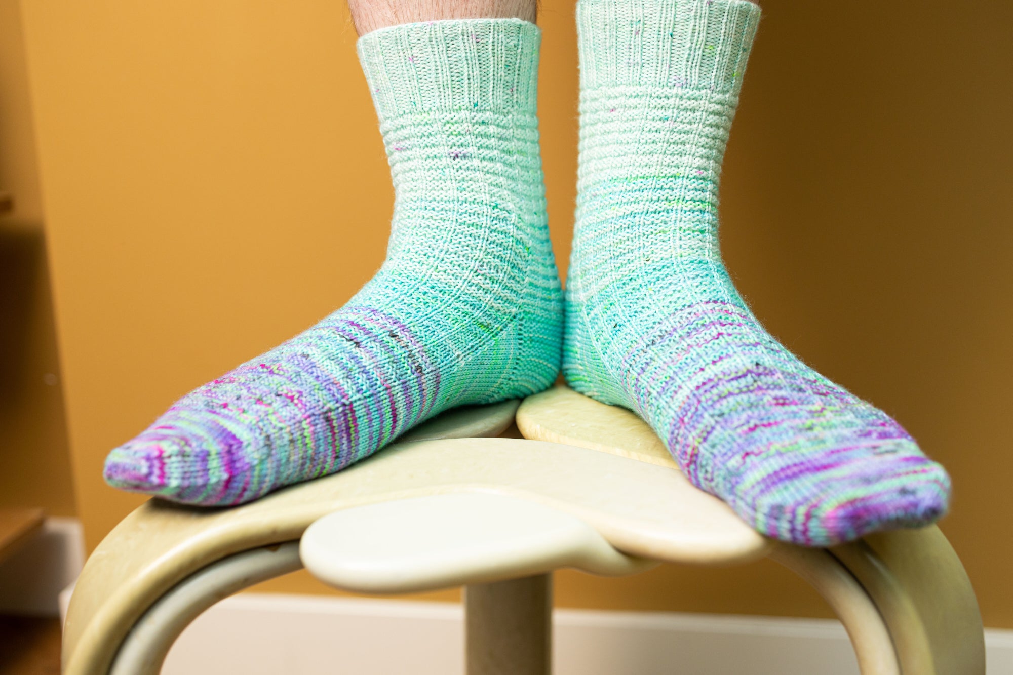 Woolly Waffle Socks