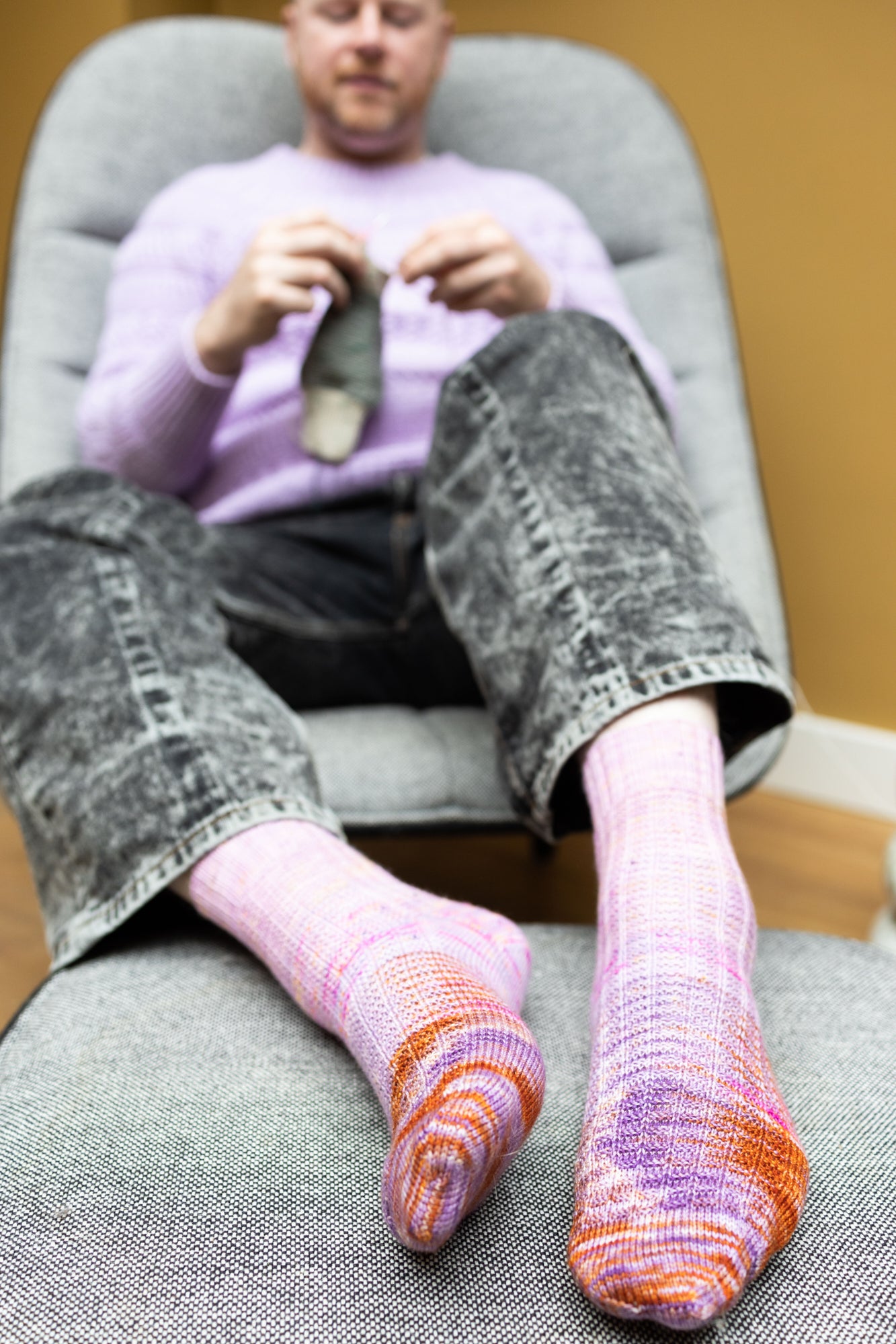 Woolly Waffle Socks