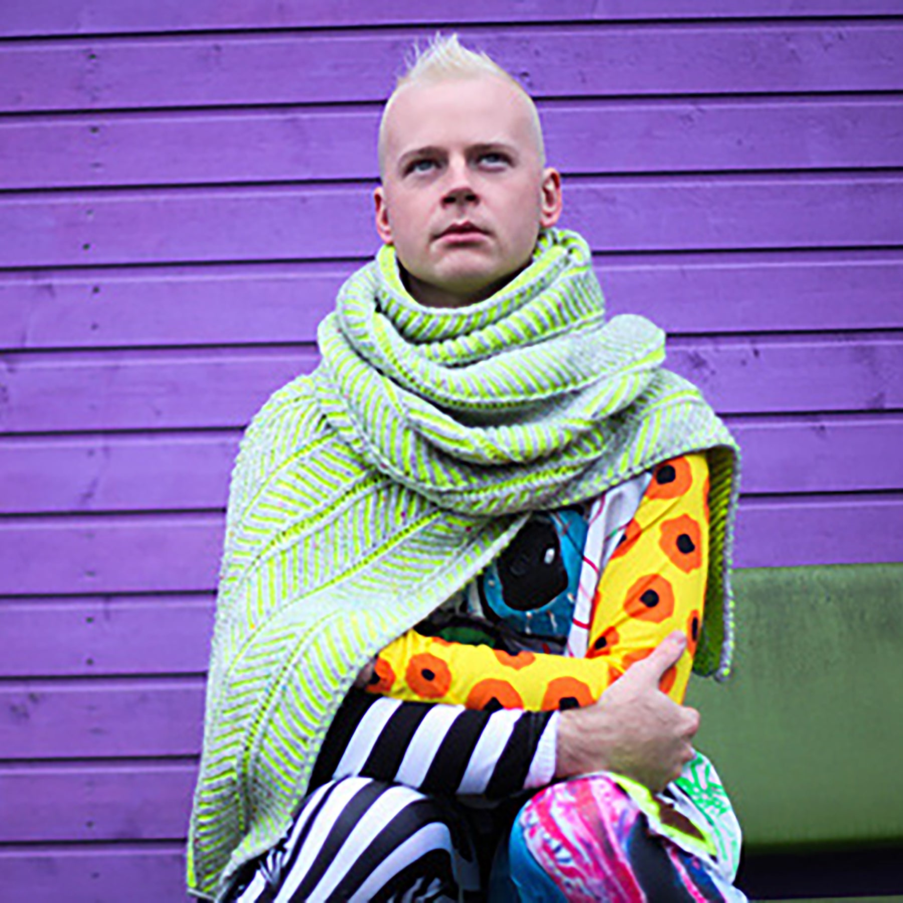 Briochevron Cowl & Scarf