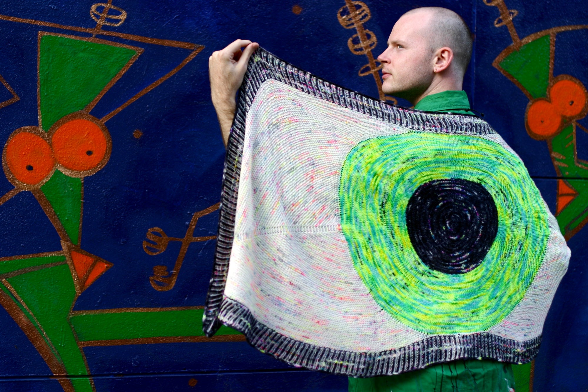 Eyeball Shawl