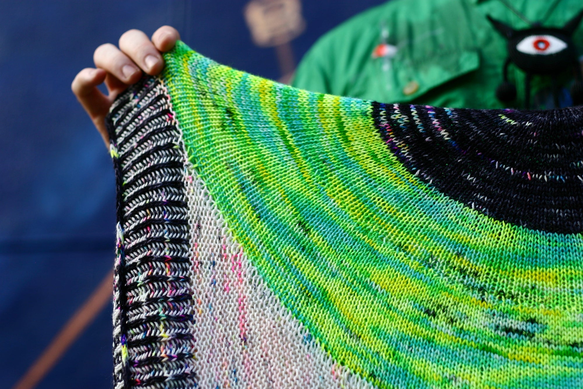 Eyeball Shawl