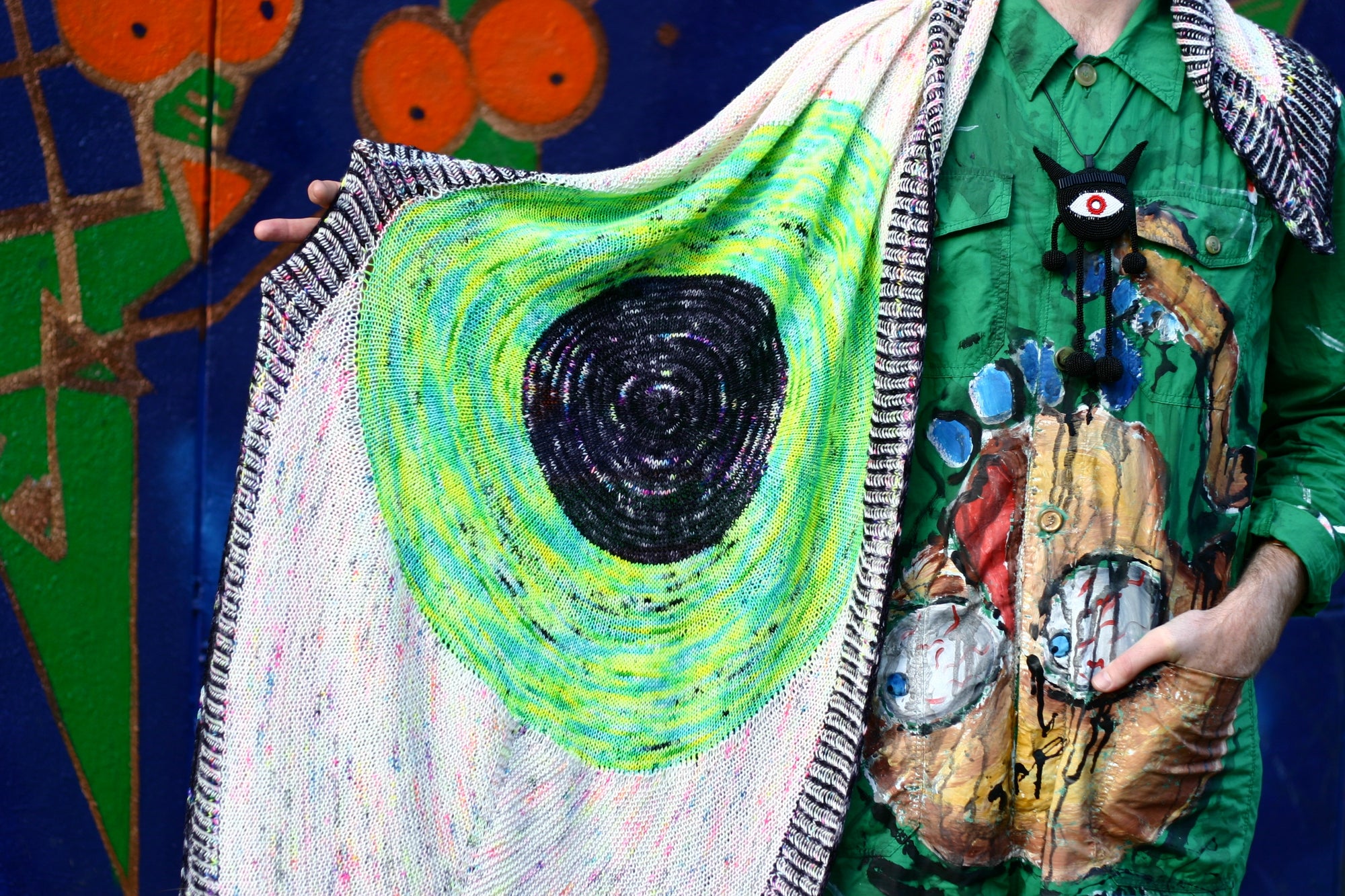 Eyeball Shawl