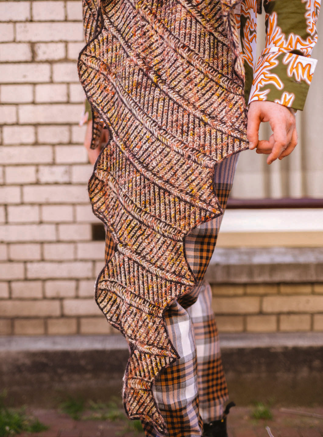 Briochevron Shawl