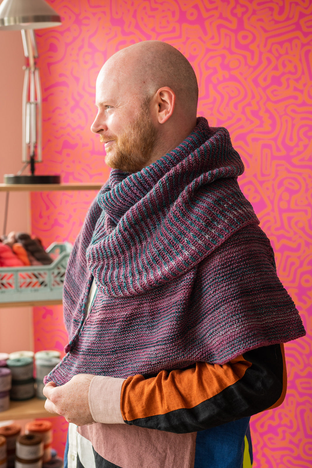 Briogarter Split Shawl