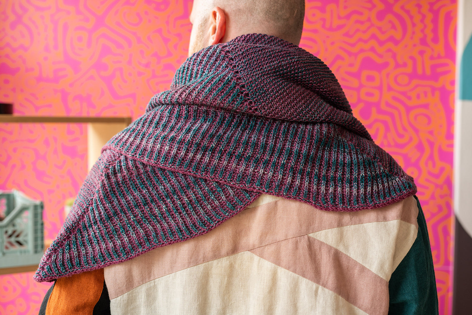 Briogarter Split Shawl