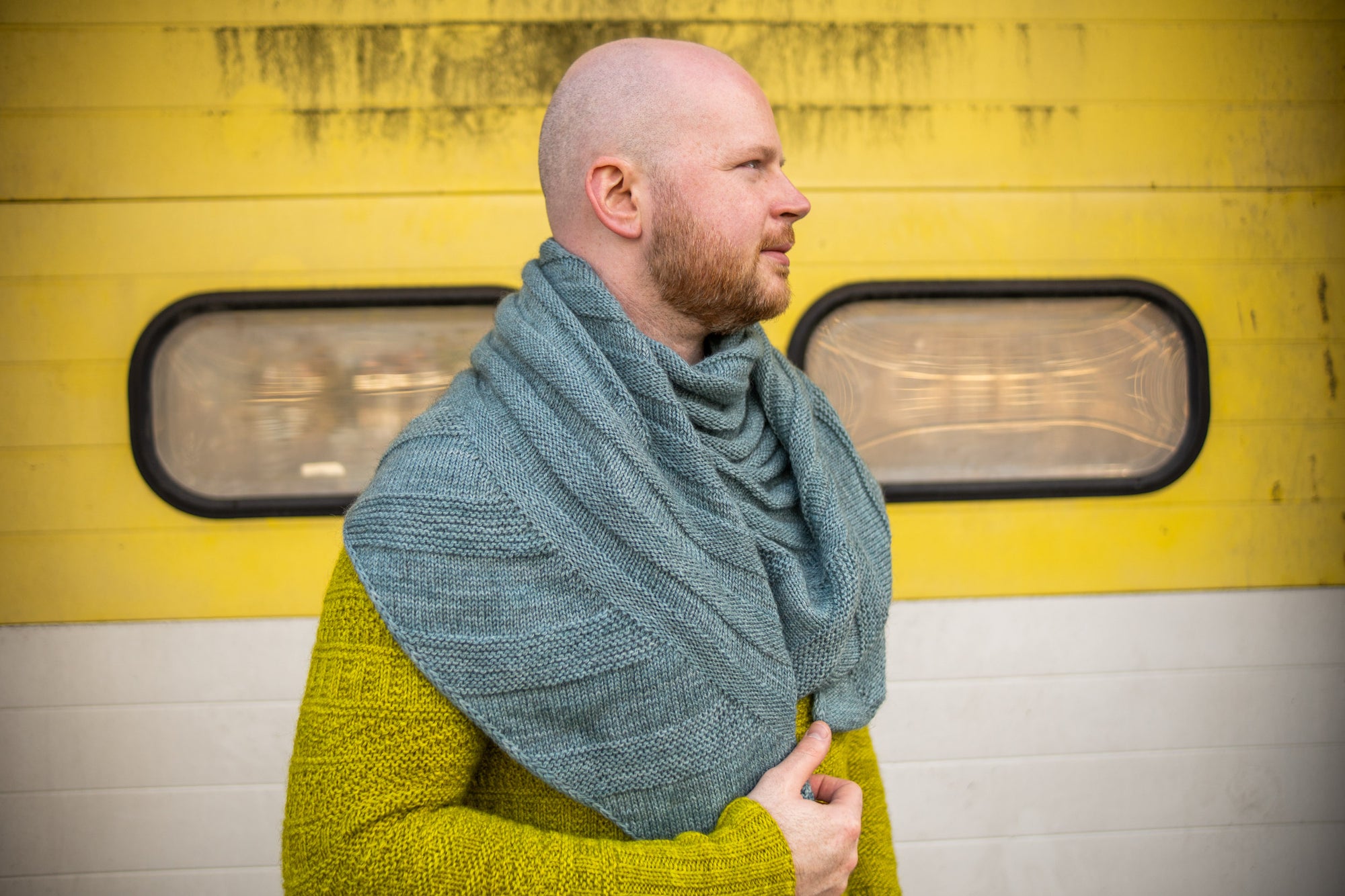 Corrugation Shawl