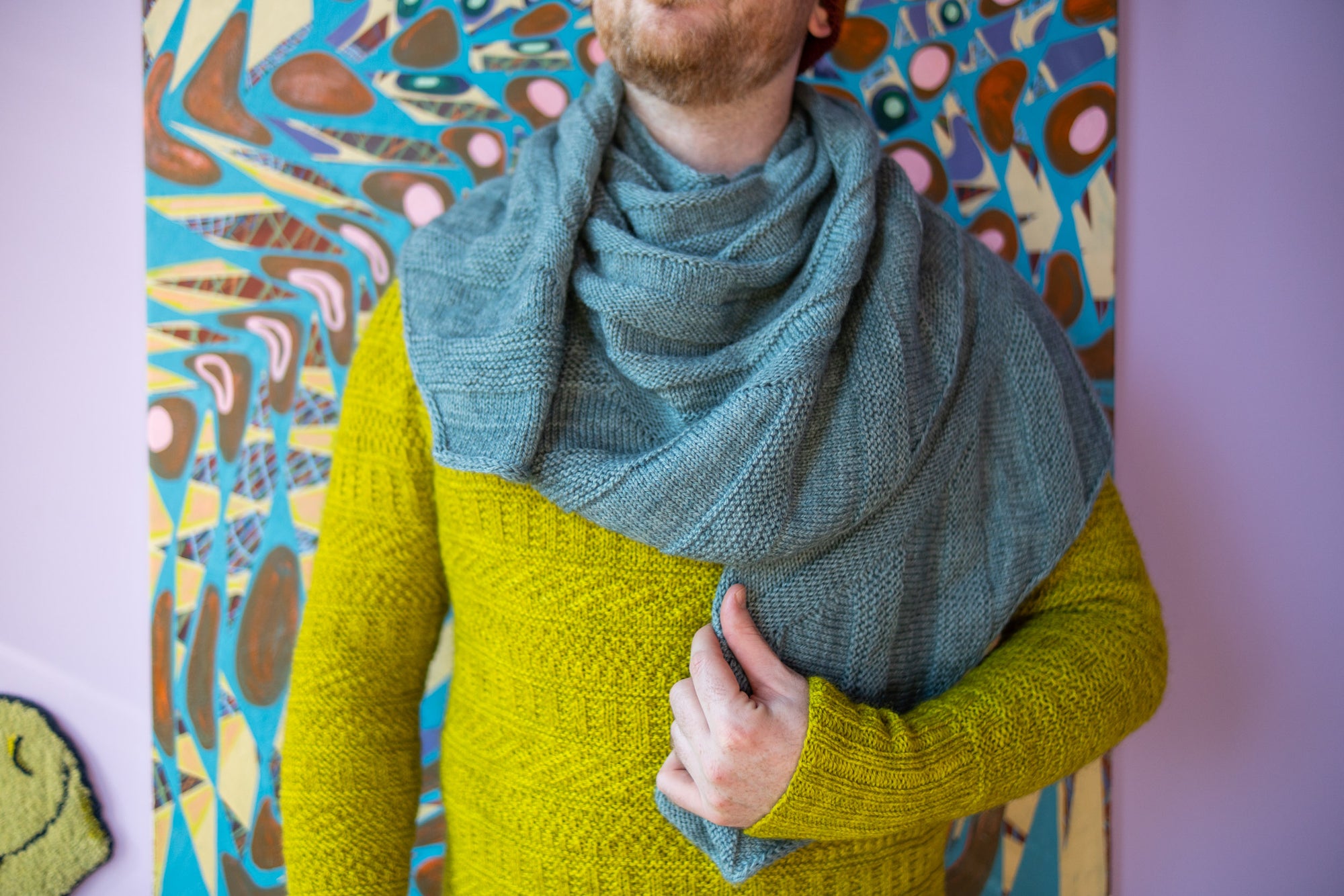 Corrugation Shawl