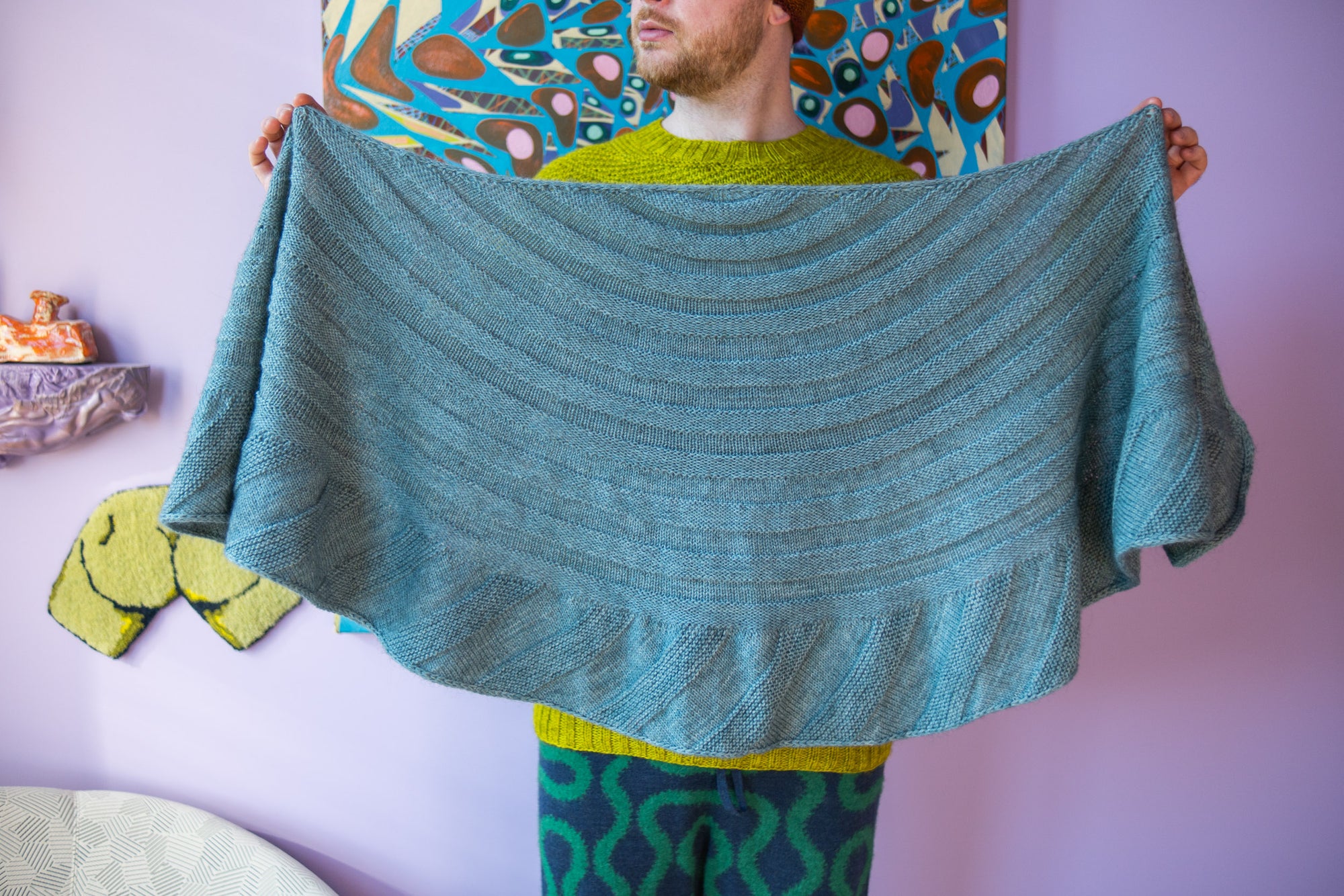 Corrugation Shawl