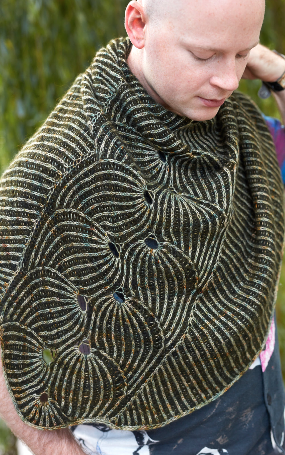 Flying Foxtail Shawl
