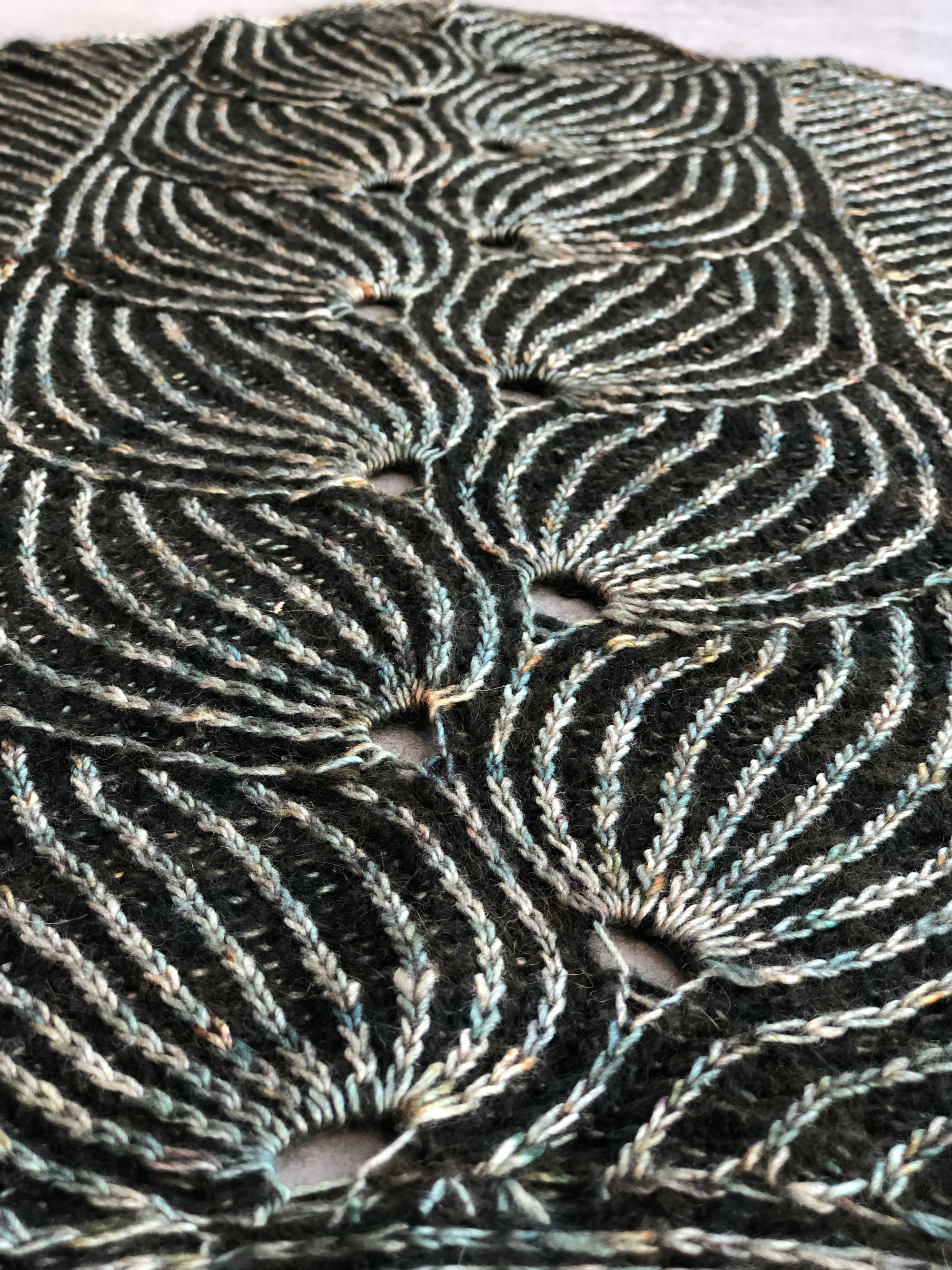 Flying Foxtail Shawl