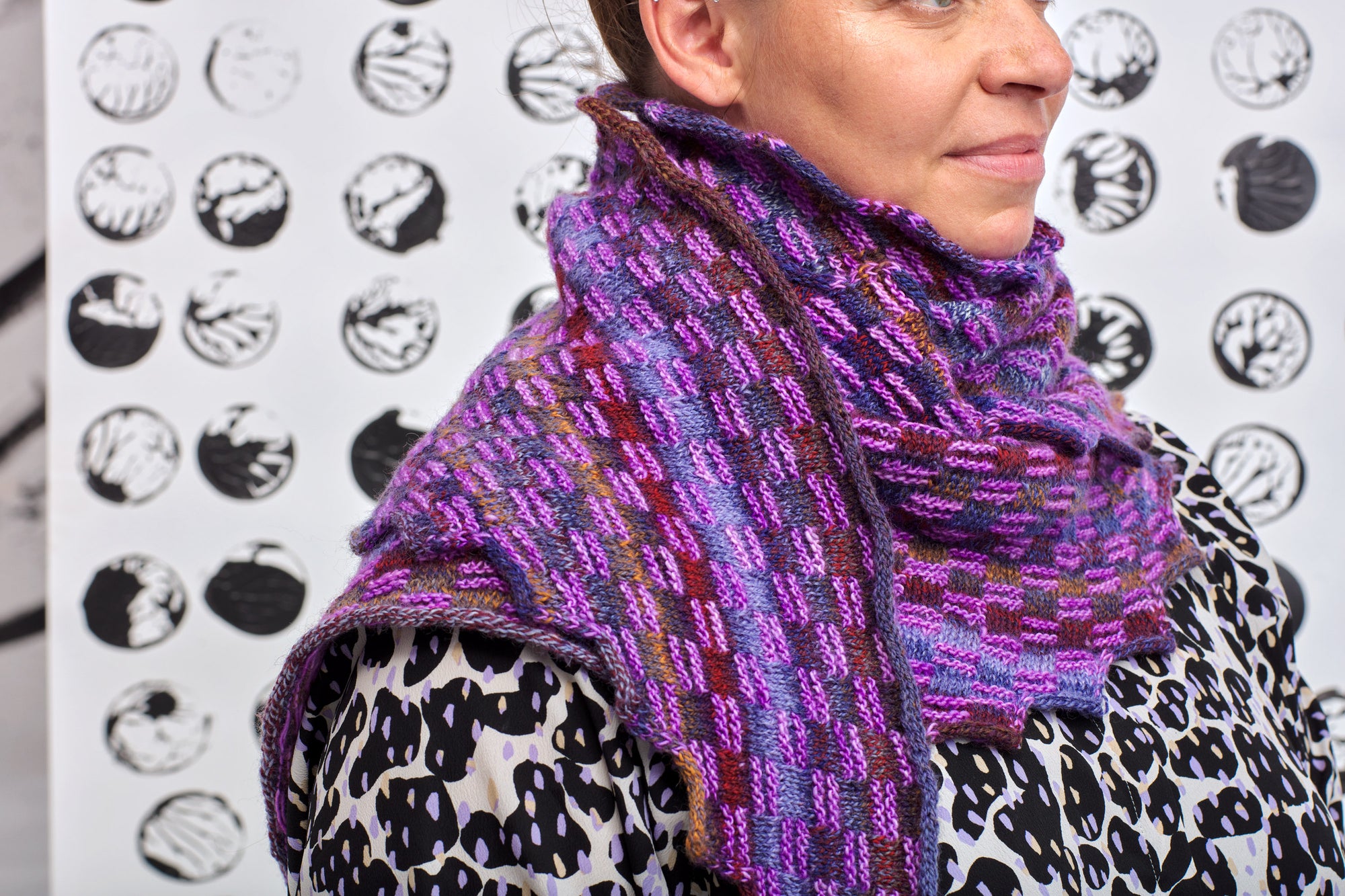 Painting Squares Scarf