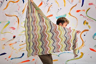 Painting Waves Shawl