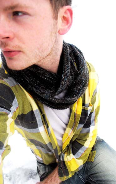 Purl Ridge Scarf